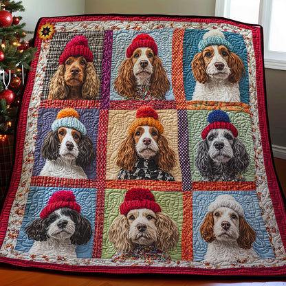 Cocker Spaniel WY2111014CL Quilt