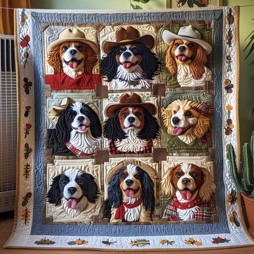 Cavalier Cowboy WP1009009CL Quilt