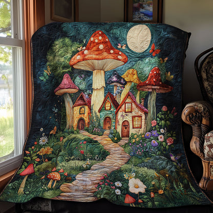 Mushroom Village WY1811053CL Quilt