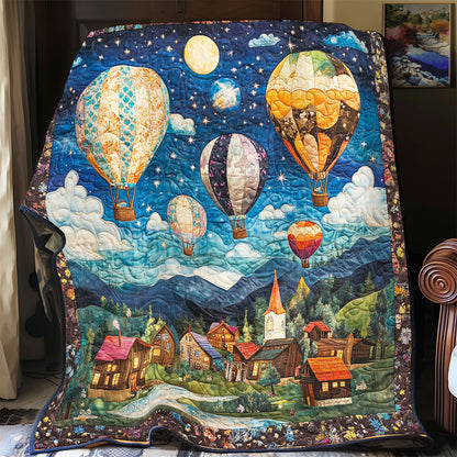 Hot Air Balloon WY2211008CL Quilt