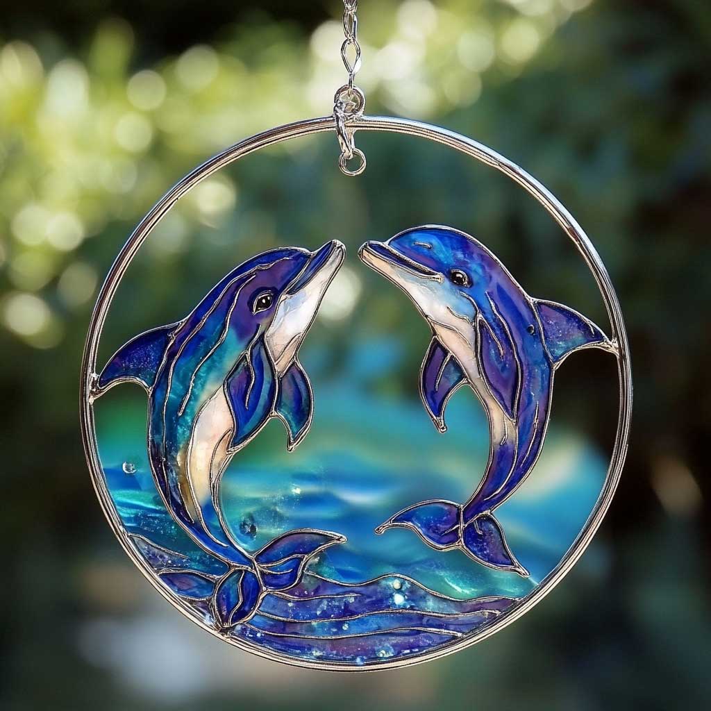 Dolphin WJ0310041CL Suncatcher