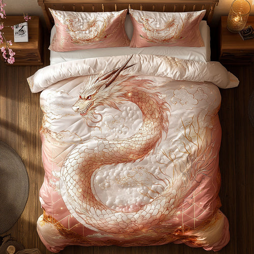 Pink Dragon Eastern WT1202005CL Duvet Cover Set