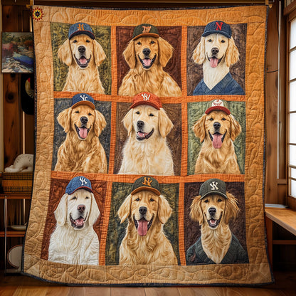 Baseball Golden WY0611021CL Quilt