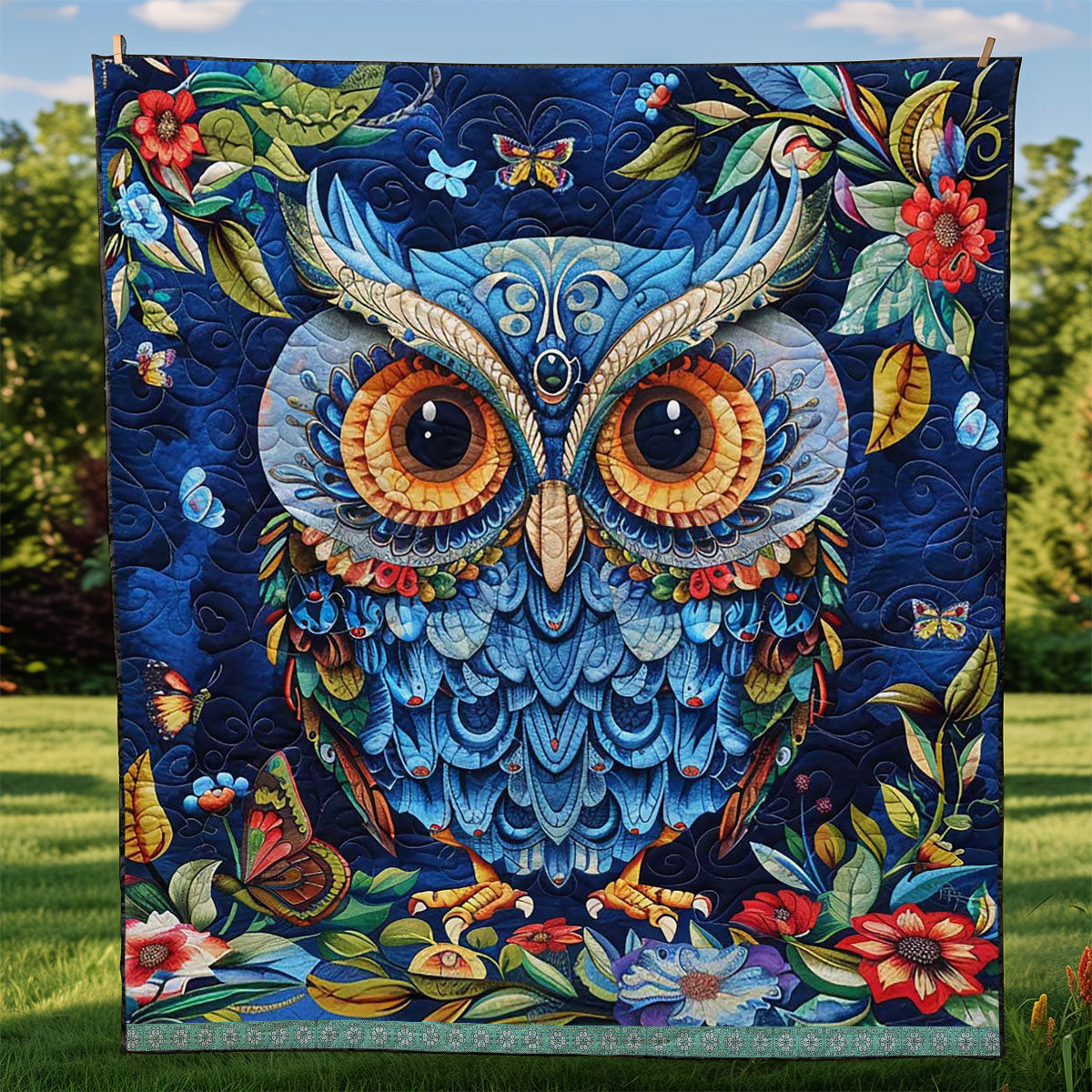 Enchanting Owl WJ1309005CL Quilt