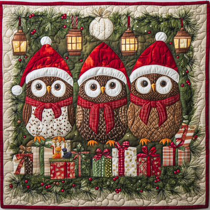 Owl Christmas YR2511006CL Quilt