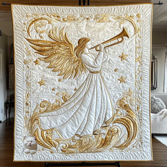 Angel Judgement Day WP2811003CL Quilt