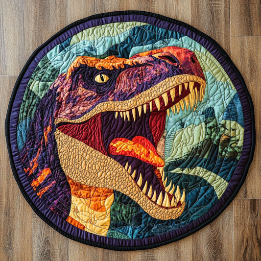 Jungle Roar CP1405001CL Quilted Round Mat