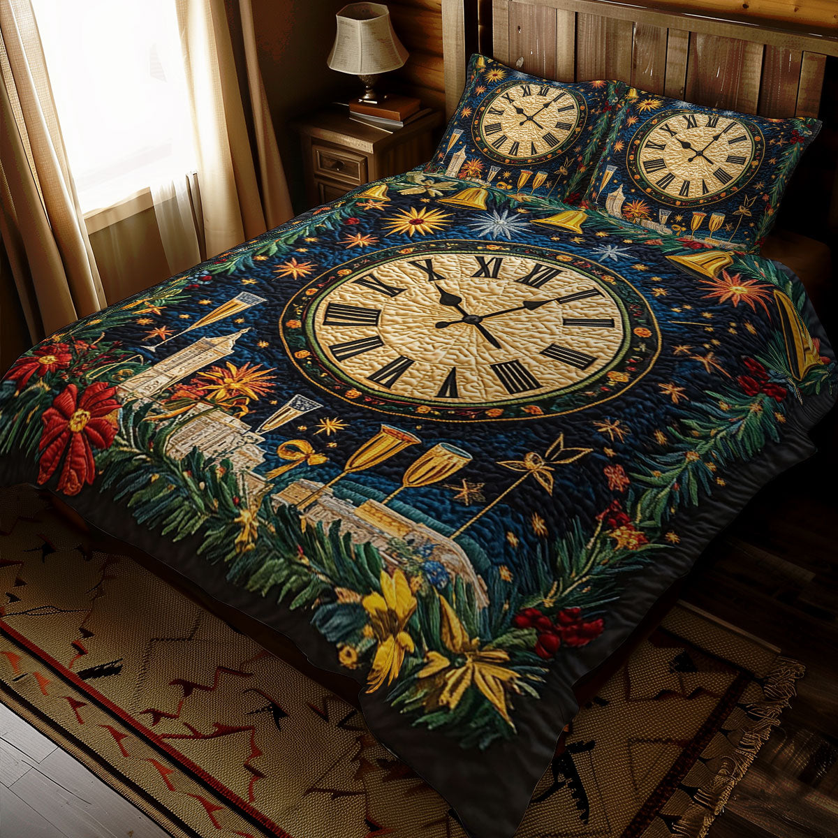New Year's Eve WJ2210029CL Duvet Cover Set