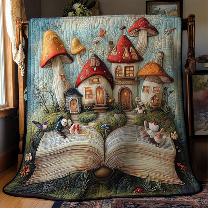 Mushroom Book WY2011041CL Quilt