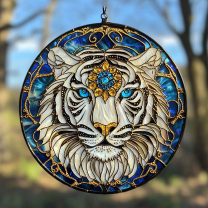 Royal White Tiger WY2202209CL Suncatcher