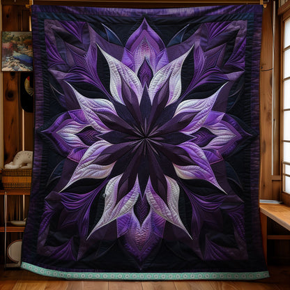 Purple Velvet Blossom WN1309031CL Quilt