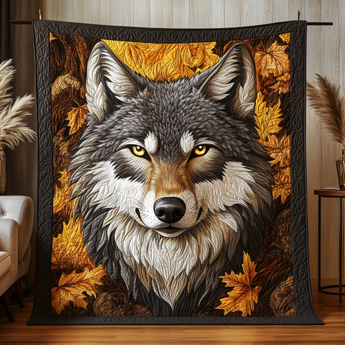 Wolf Autumn WG3012003CL Quilt