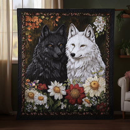 Wolf Flower WT2610013CL Quilt