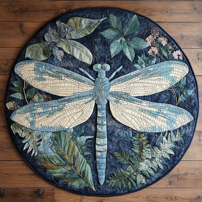 Blue Wings XR1203004CL Quilted Round Mat