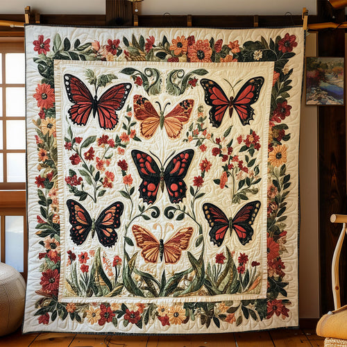 Butterfly Garden WY1502023CL Quilt