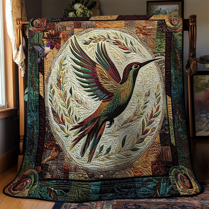 Hummingbird Feather Grace WN1010015CL Quilt