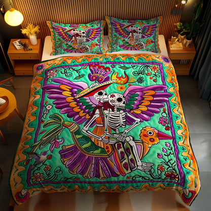 Skeleton Flight Journey WN2110107CL Duvet Cover Set