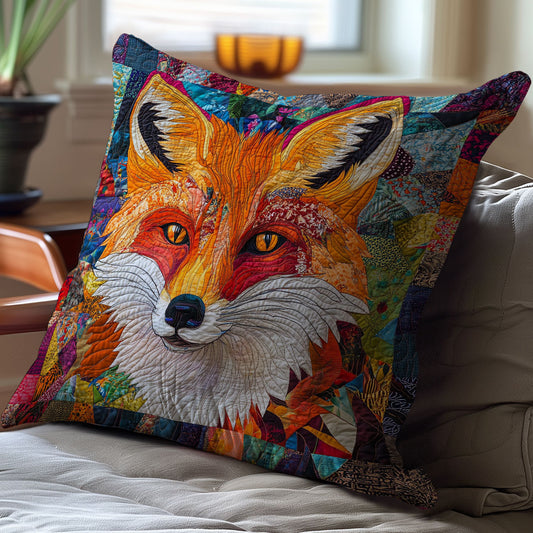 Colorful Fox WY0101004CL Quilt Pillow Case