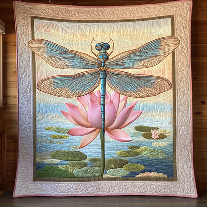 Dragonfly Lotus CW3006011CL Quilt