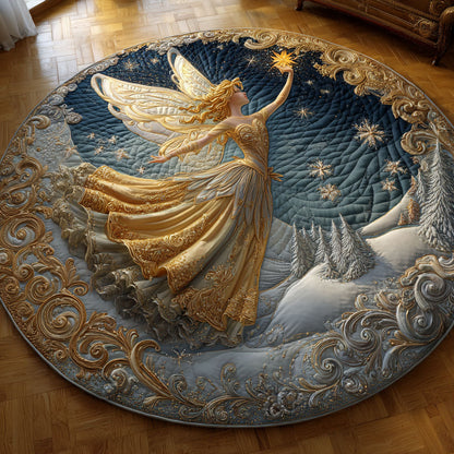 Radiant Fairy CW1610032CL Quilted Round Mat