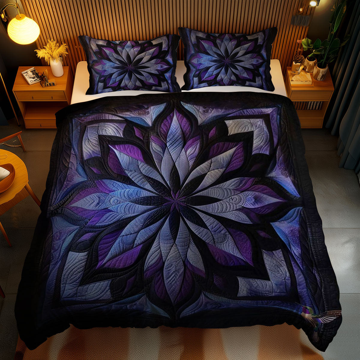 Native Petal Flower WN1510060CL Duvet Cover Set