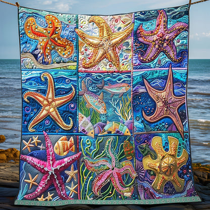 Rare Starfish WP0409039CL Quilt