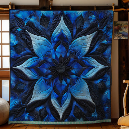 Blue Twilight Petals WN1309006CL Quilt