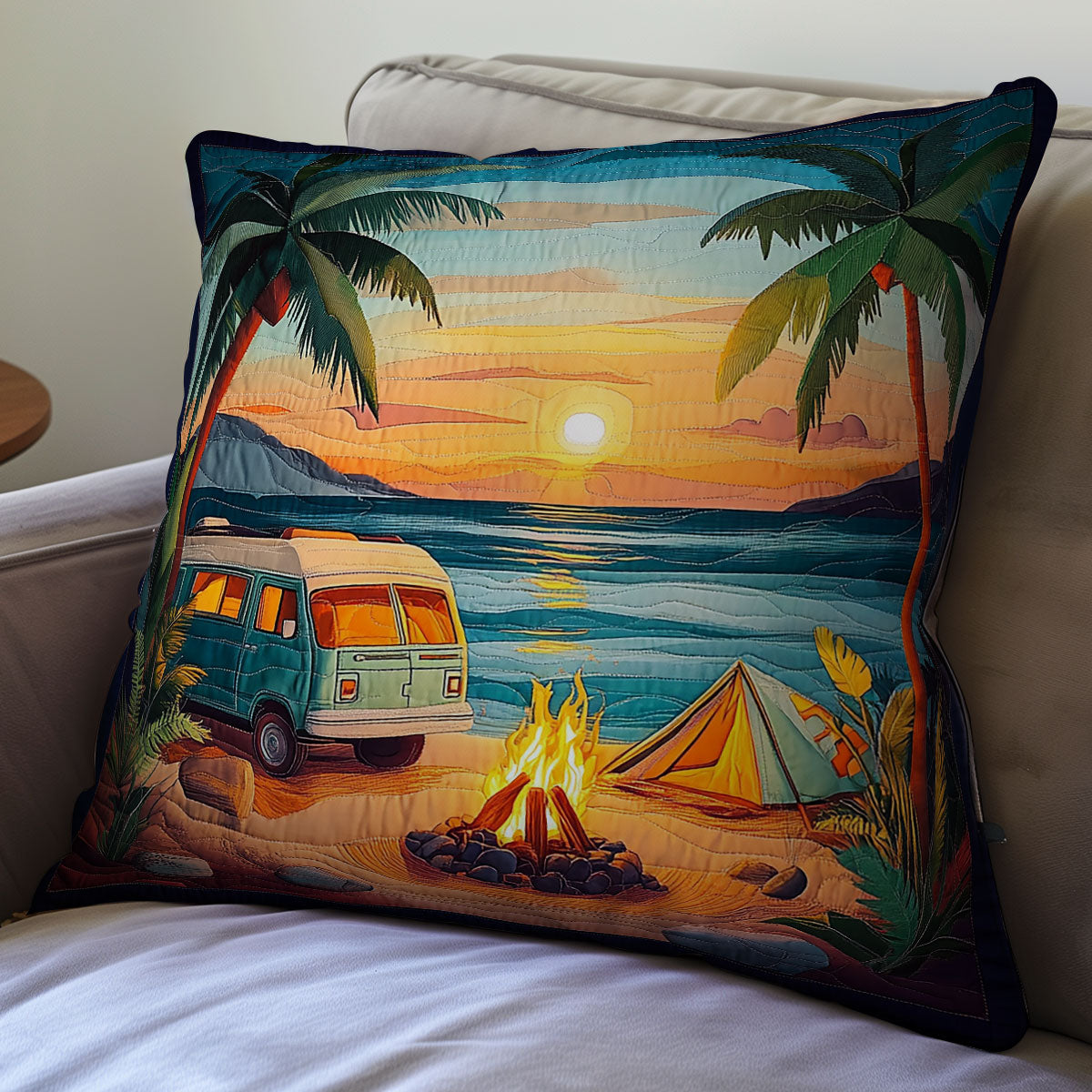 Beautiful Camping WX3012045CL Quilt Pillow Case