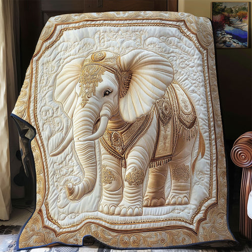 Elegant Elephant WY3112008CL Quilt