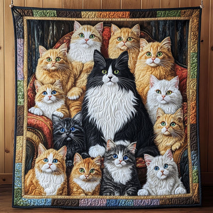 Fluffy Family CP1005019CL Quilt