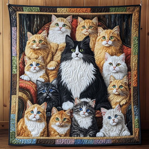 Fluffy Family CP1005019CL Quilt