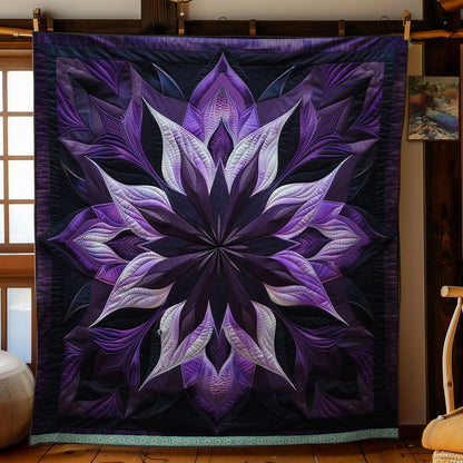 Purple Velvet Blossom WN1309031CL Quilt