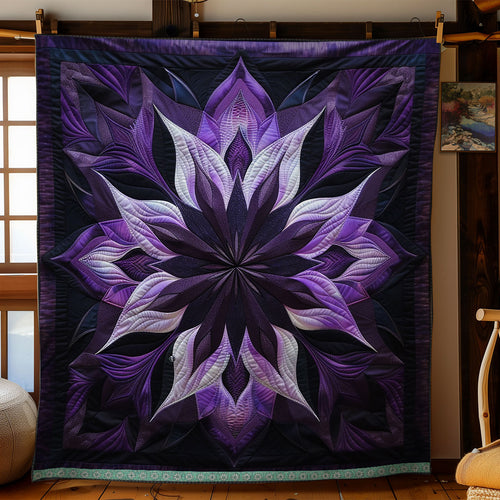 Purple Velvet Blossom WN1309031CL Quilt