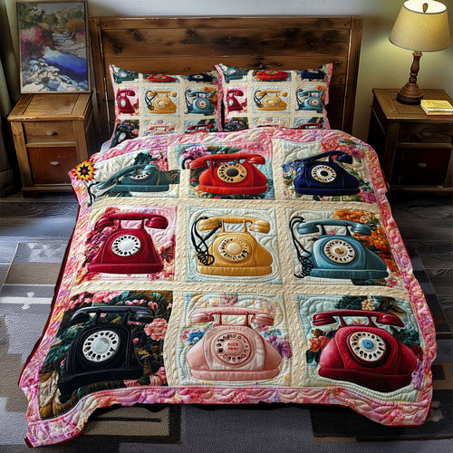 Vintage Telephone WY1812059CL Duvet Cover Set