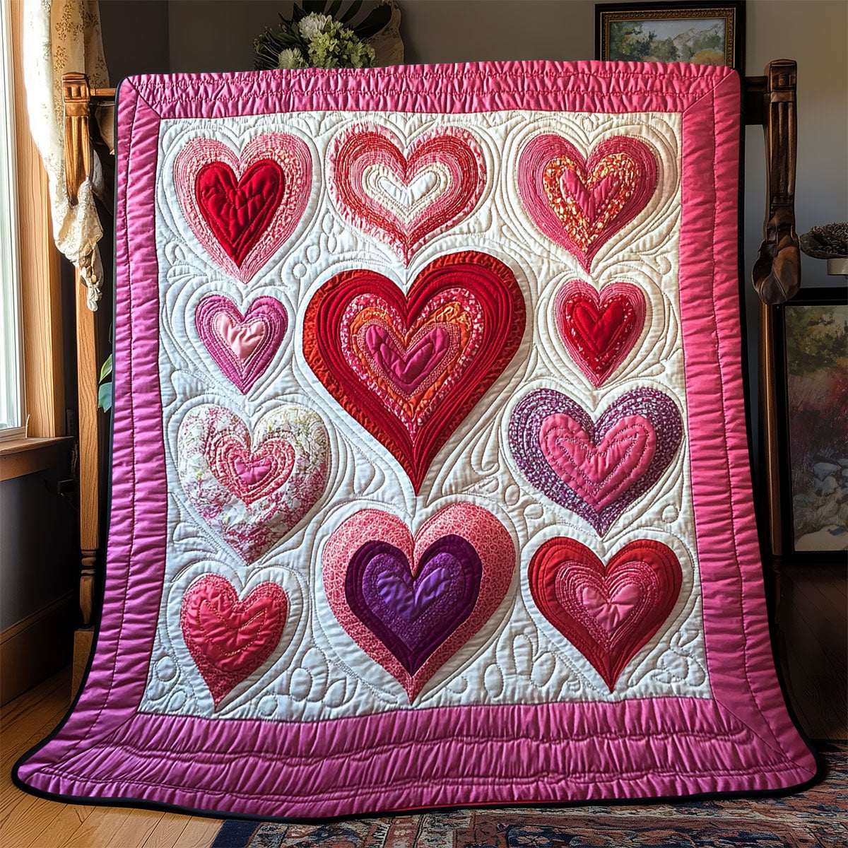 Heart Valentine WX0302038CL Quilt