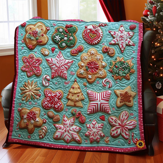 Ginger Cookie Christmas WY1211030CL  Quilt