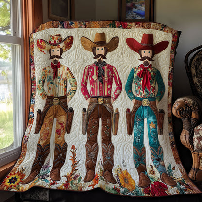 Nutcracker Cowboy WY0712030CL Quilt