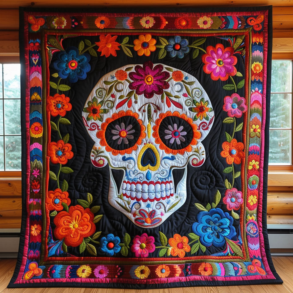 Among Flower CP1706026CL Quilt