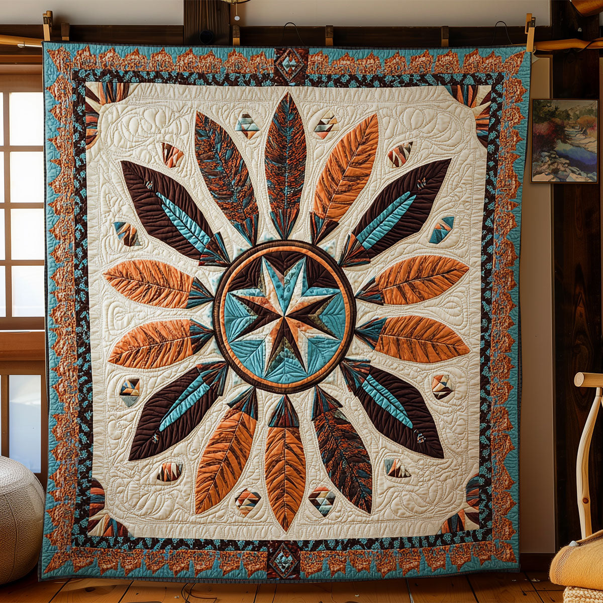 Native American Spirit WY0301055CL Quilt