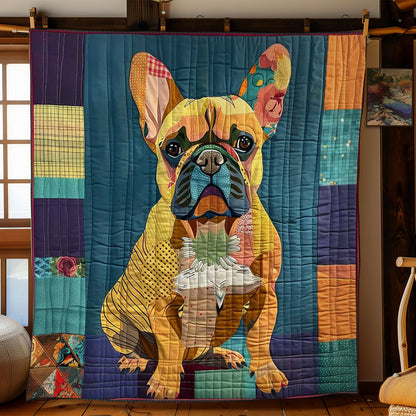 Lively French Bulldog WN1510010CL Quilt