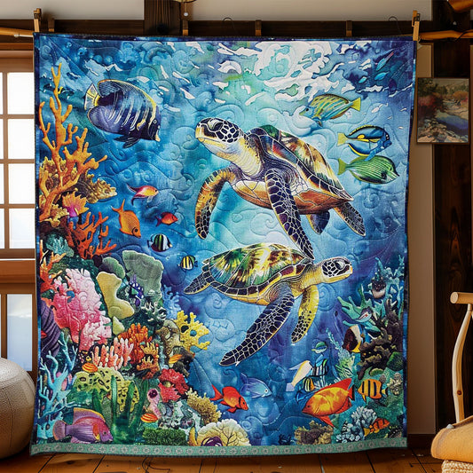 Sea Turtle WJ1309023CL Quilt