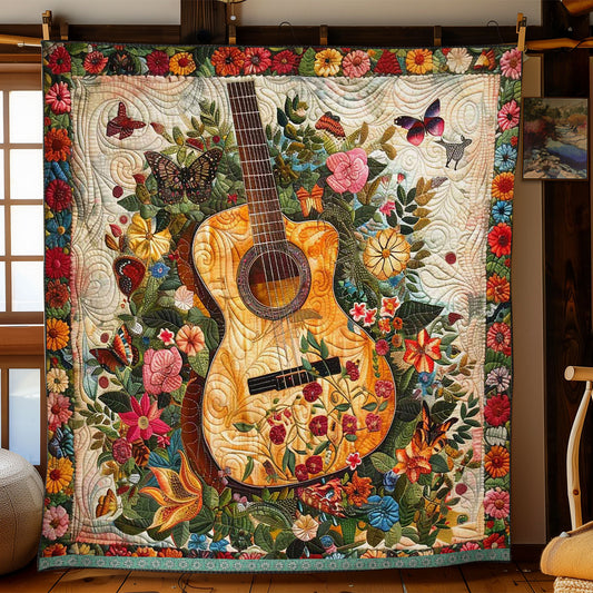 Flower Guitar WJ1209012CL Quilt