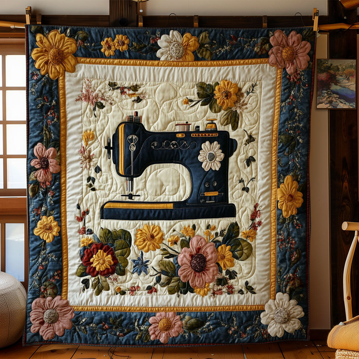 Vintage Sewing Machine WY1802028CL Quilt