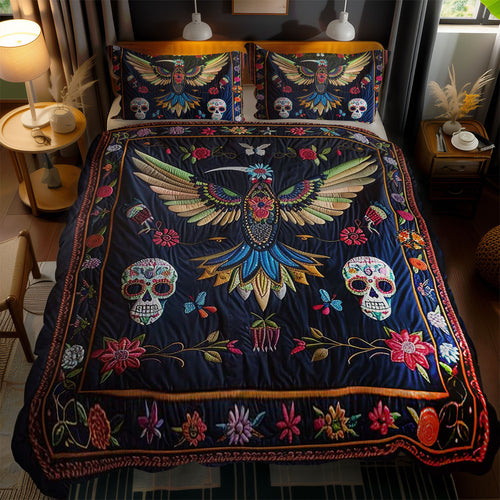 Floral Hummingbird Spirit WN2110086CL Duvet Cover Set