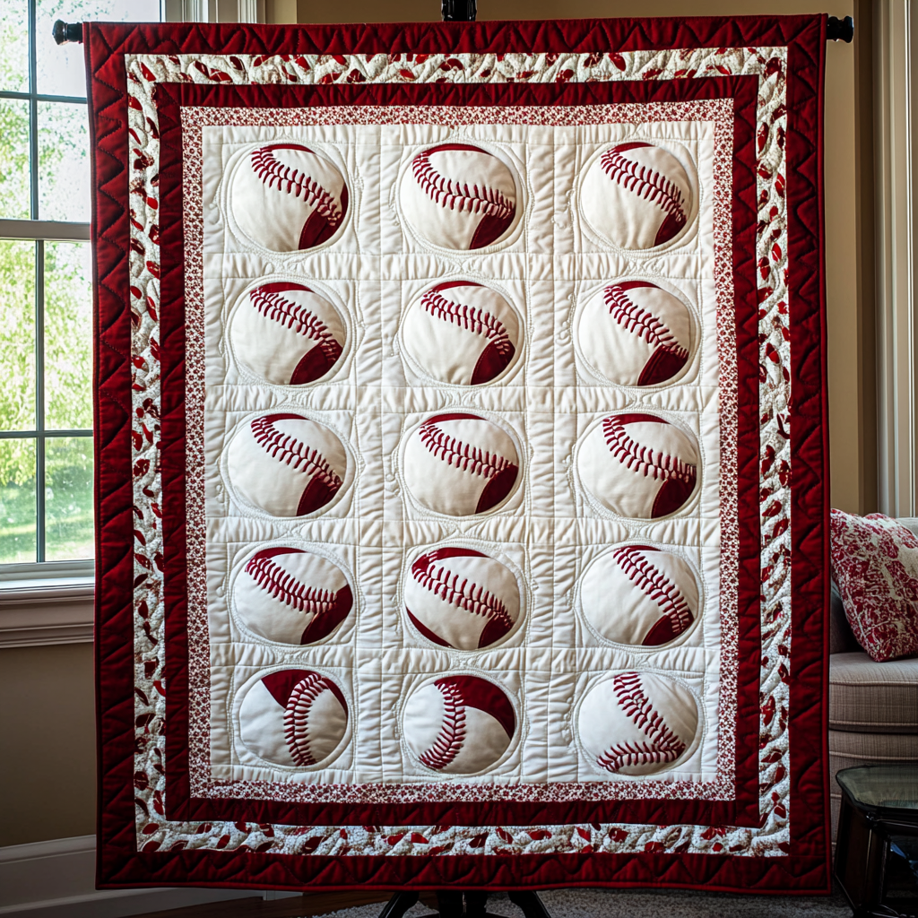 Baseball Lovers XR2809002CL Quilt