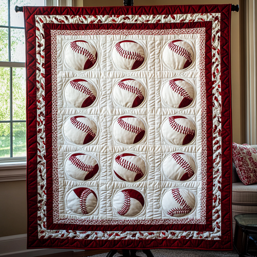 Baseball Lovers XR2809002CL Quilt