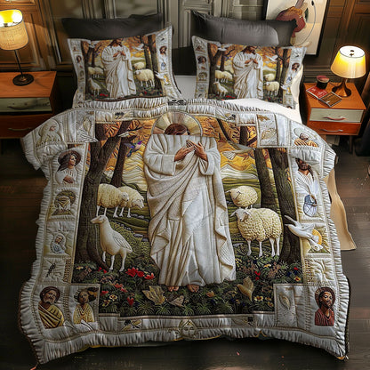 Jesus Shine On Us WN0310112CL Duvet Cover Set