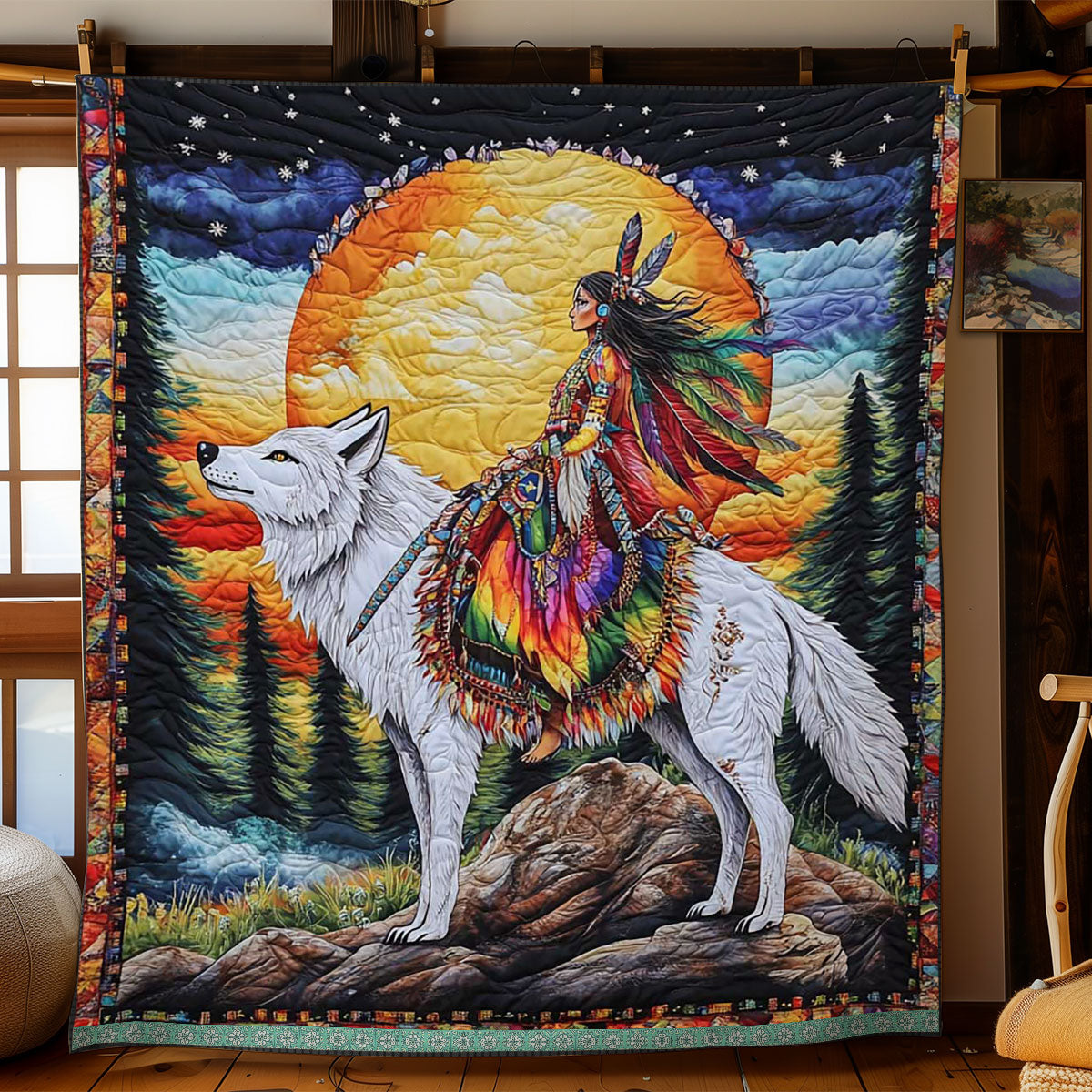 Native American WJ2709012CL Quilt