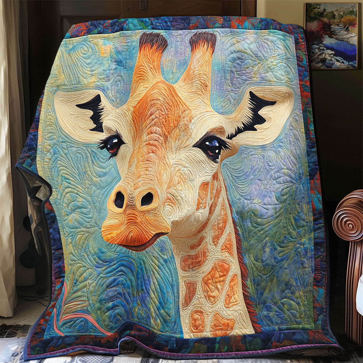Adorable Giraffe WX0303055CL Quilt