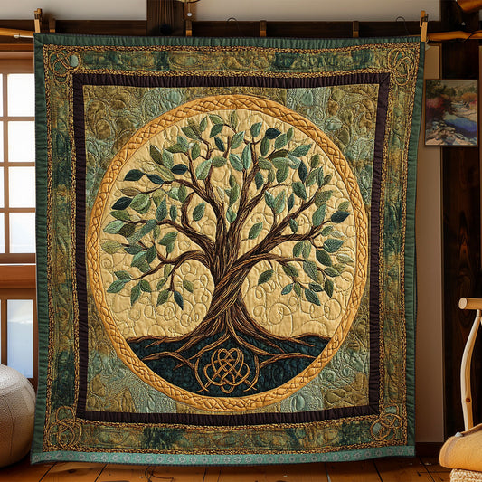 Celtic Tree WX1112010CL Quilt